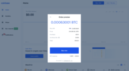 coinbase purchase Bitcoin